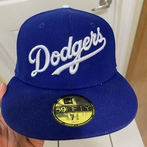 New Era Blue Dodgers Fitted hat